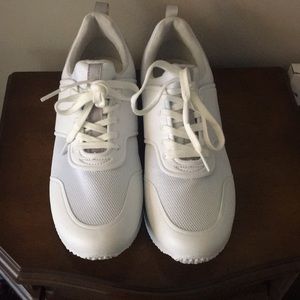 White sneakers